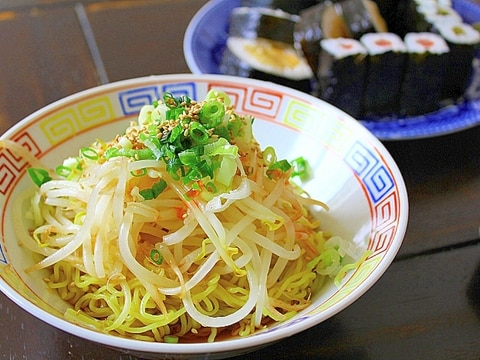 もやしの冷やしラーメン